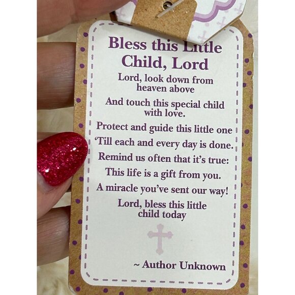 Ganz Serenity Lamb Praying Plush Toy Stuffed Animal Baby Boy Religious 12.5" - Picture 9 of 17